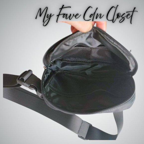 NEW BROWN colored Crossbody Belt Bag - Picture 3 of 4